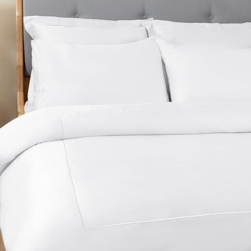 Bamboo Duvet Cover Double White