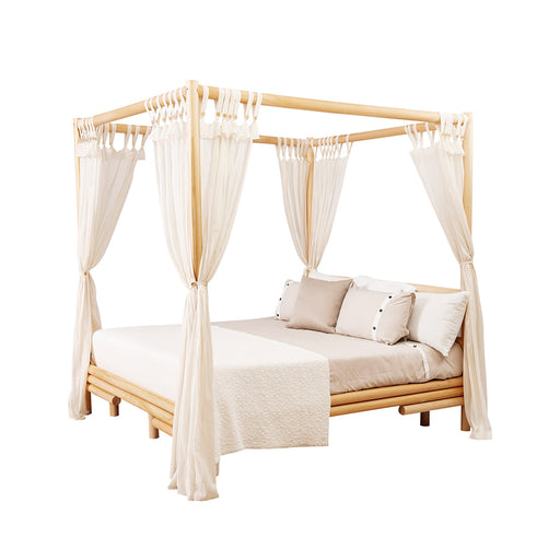 Maldives Mosquito Net Set 8 Pcs Natural