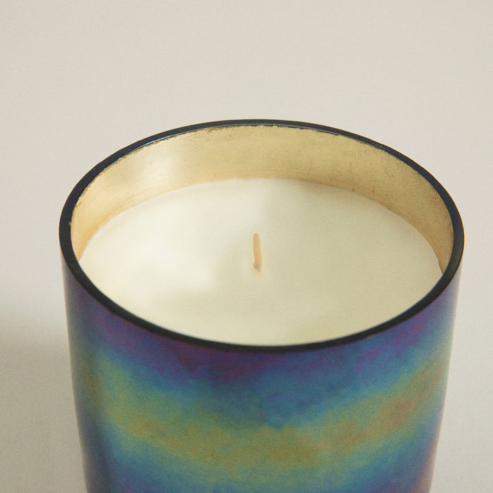 Metal Letters Scented Candle Gunmetal