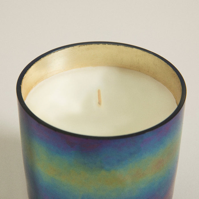 Metal Letters Scented Candle Gunmetal