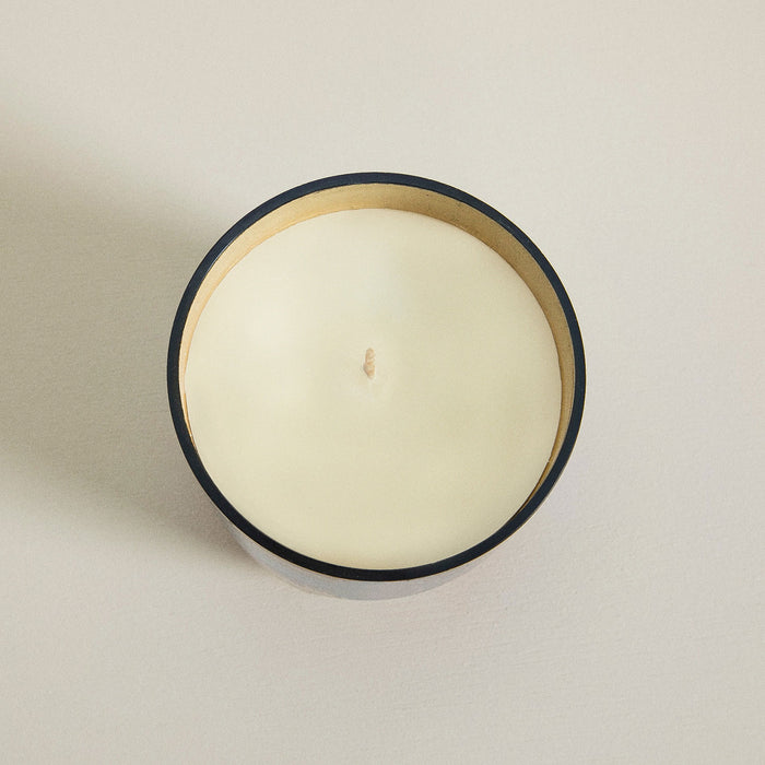 Metal Letters Scented Candle Gunmetal