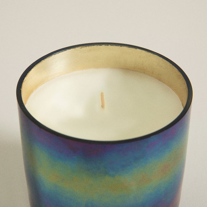 Metal Letters Scented Candle Gunmetal