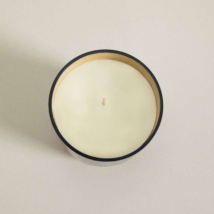Metal Letters Scented Candle Gunmetal