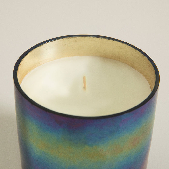 Metal Letters Scented Candle Gunmetal
