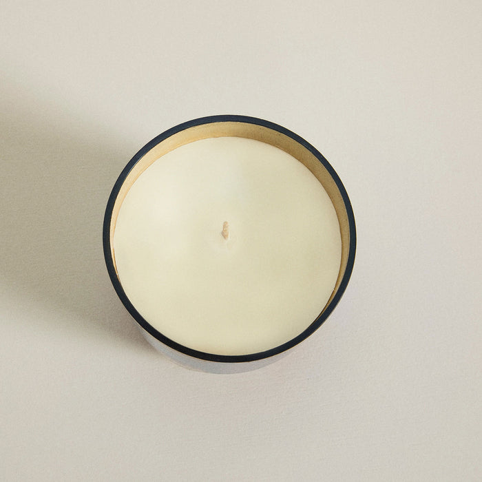 Metal Letters Scented Candle Gunmetal