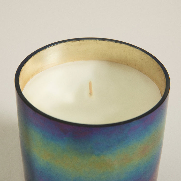 Metal Letters Scented Candle Gunmetal