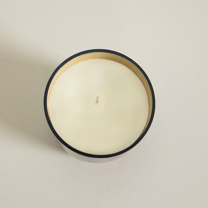 Metal Letters Scented Candle Gunmetal