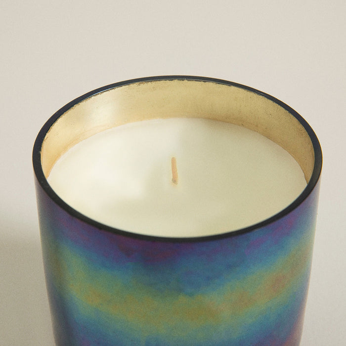 Metal Letters Scented Candle Gunmetal