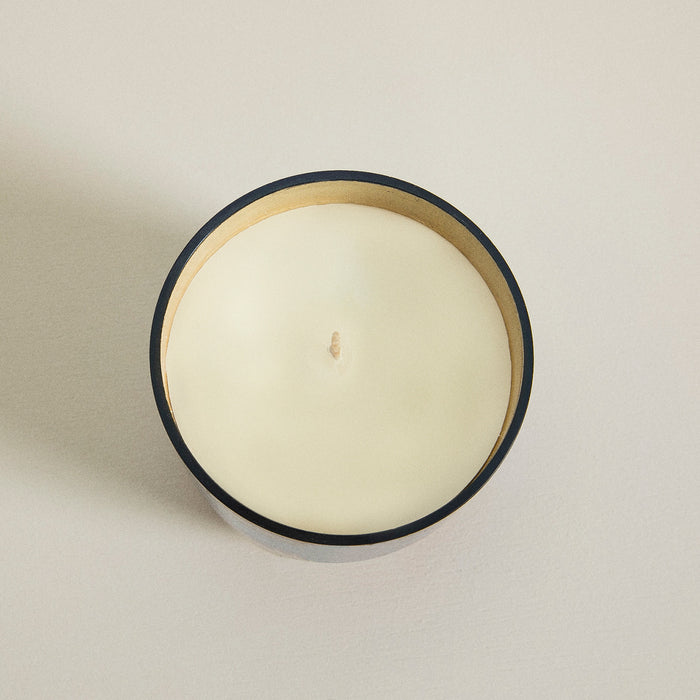 Metal Letters Scented Candle Gunmetal