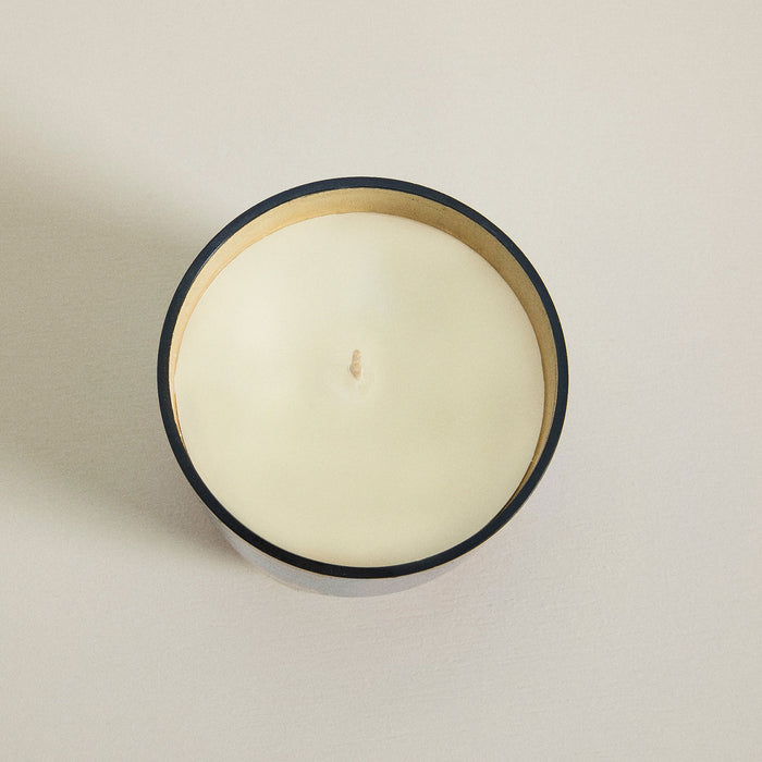 Metal Letters Scented Candle Gunmetal