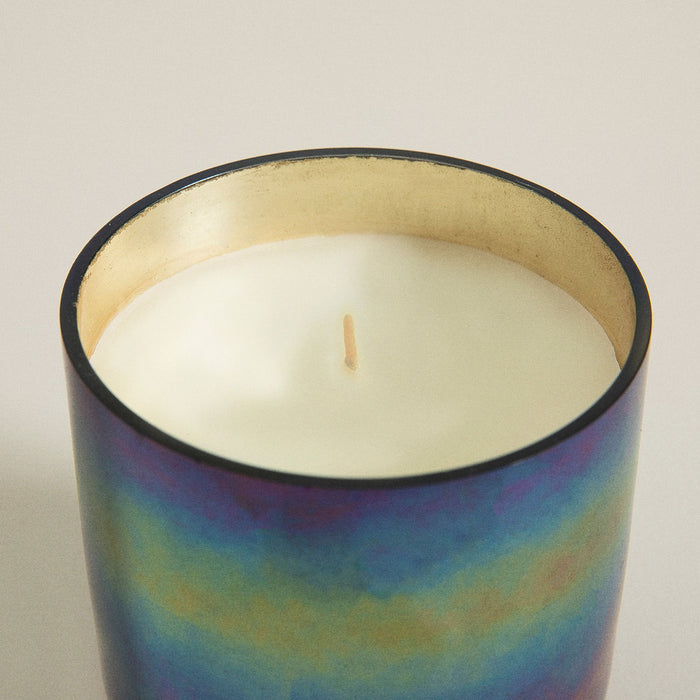 Metal Letters Scented Candle Gunmetal