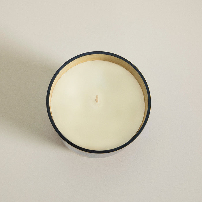 Metal Letters Scented Candle Gunmetal