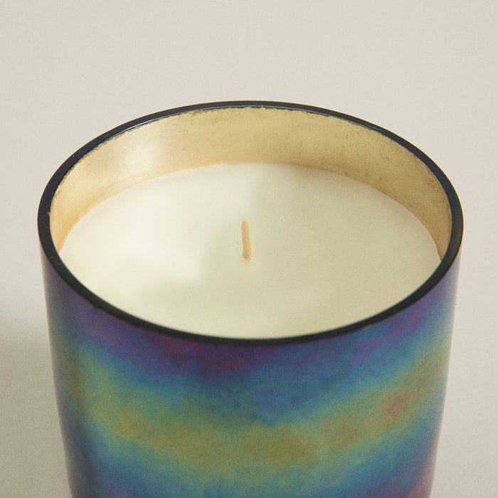 Metal Letters Scented Candle Gunmetal