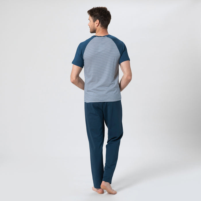 Henry Pajama Set MARINE BLUE