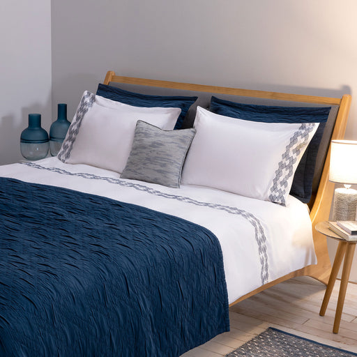 Clayton Double Duvet Cover Set 200x220 cm White