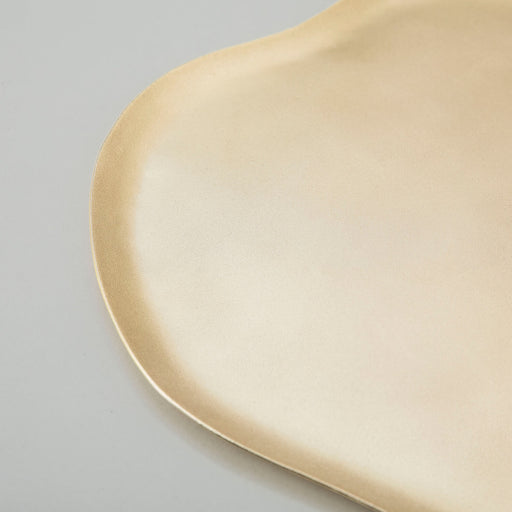 Irene Decoratıve Plate 26x23 cm Gold