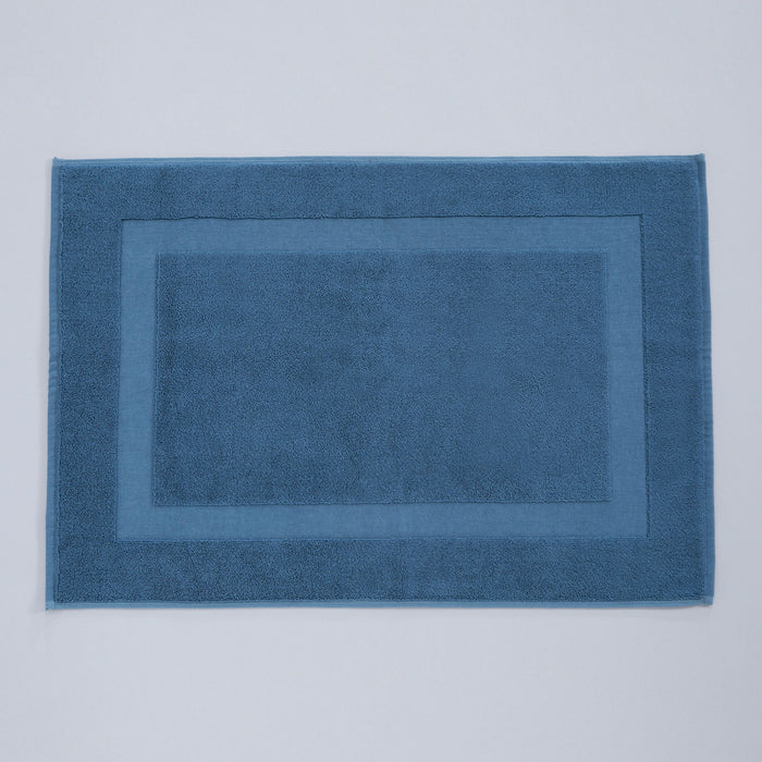 Frame Bamboo Foot Towel 50x70 cm Dark Blue
