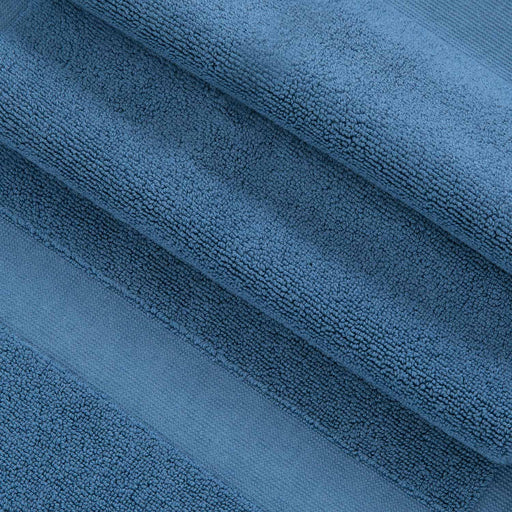 Frame Bamboo Foot Towel 50x70 cm Dark Blue