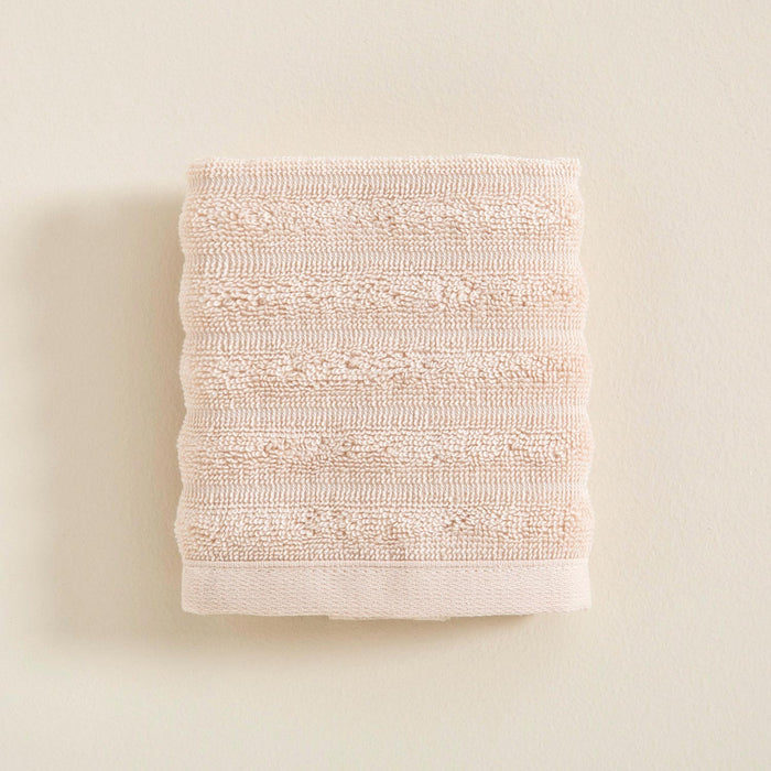 Waved Towel 30*40 Beige