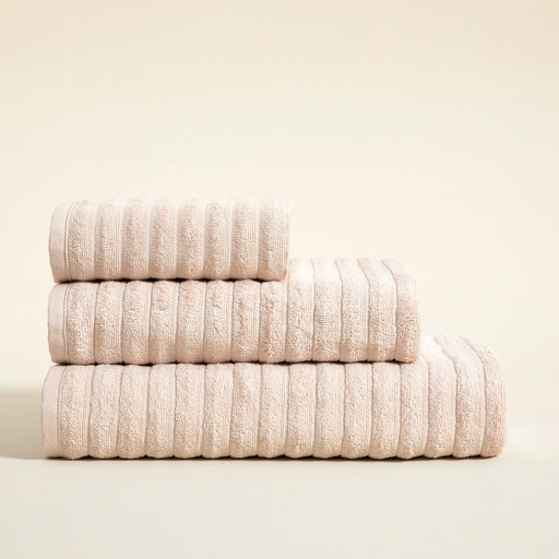 Waved Towel 30*40 Beige