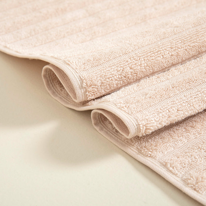 Waved Towel 30*40 Beige