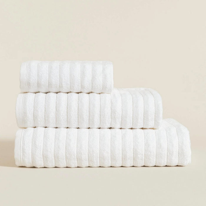 Waved Towel 30*40 White