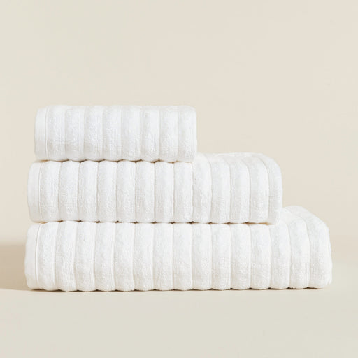 Waved Towel 70*140 White