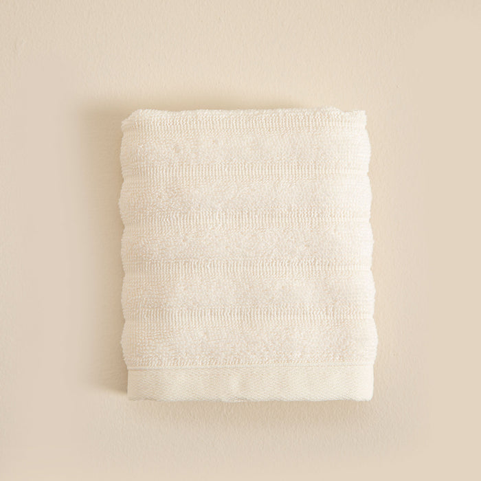 Waved Towel 30*40 Ecru
