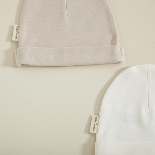 Organic Hat Set Stone/Ecru