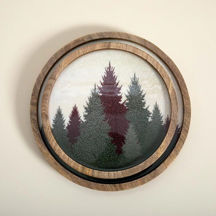 Pino Serving Plate 30 Cm Natural