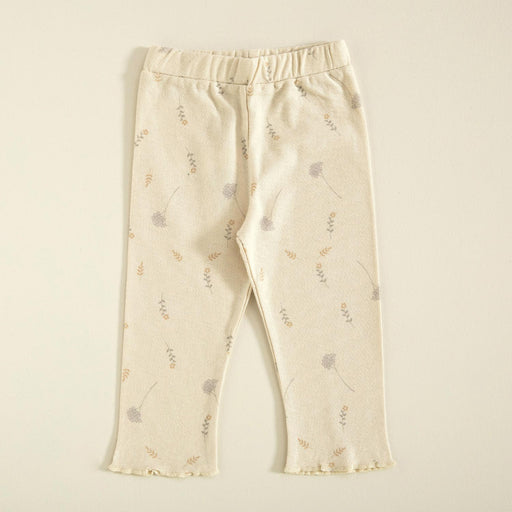 Hug Me Floral Leggings Beige