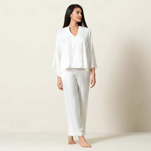 Crocus Pyjama Set Ecru