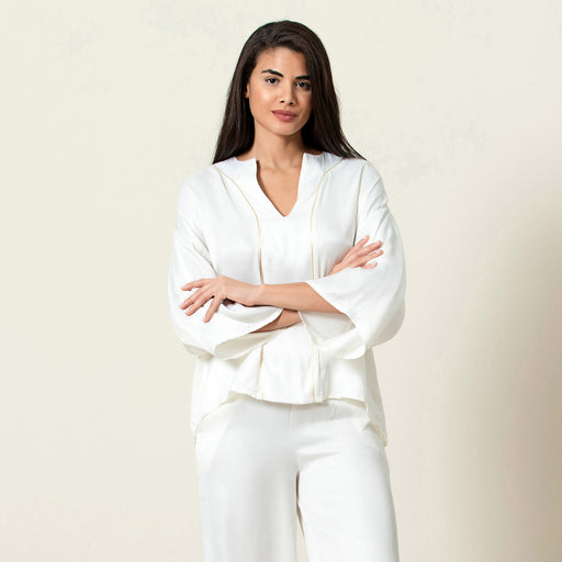 Crocus Pyjama Set Ecru