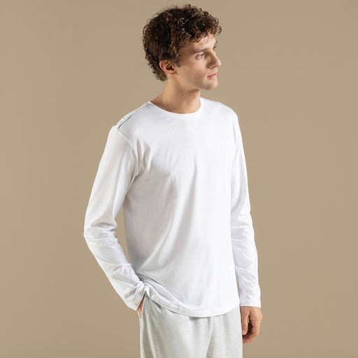 Lonel Pyjama Set GREY/WHITE