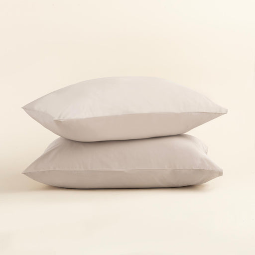 Classic Bamboo Cotton Pillowcase 50x70 cm Beige