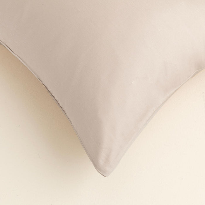 Classic Bamboo Cotton Pillowcase 50x70 cm Beige