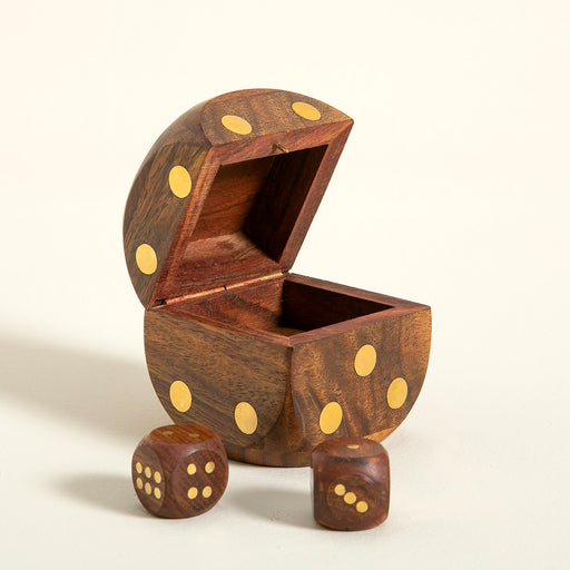 Fepa Dice Box Set of Five Natural