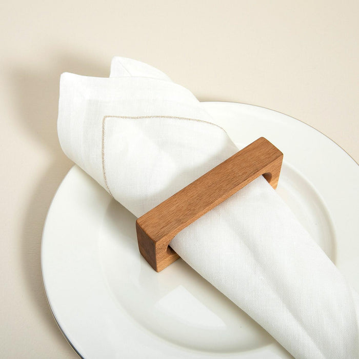 Rectangle Napkin Ring Set of 2 STANDART