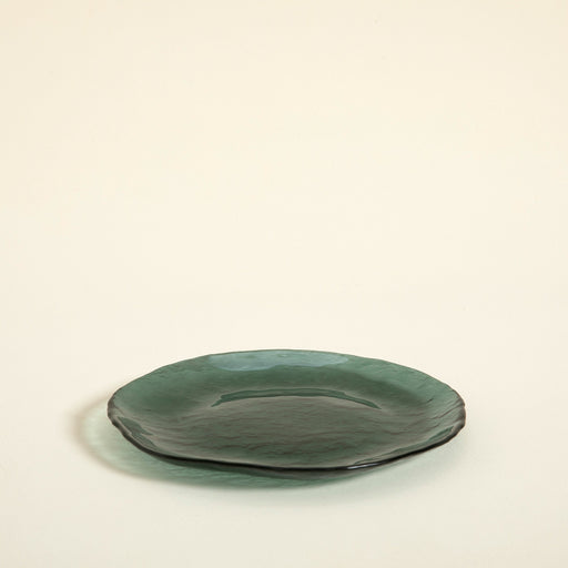 Dune Cake Plate 21 Cm Green Transparent