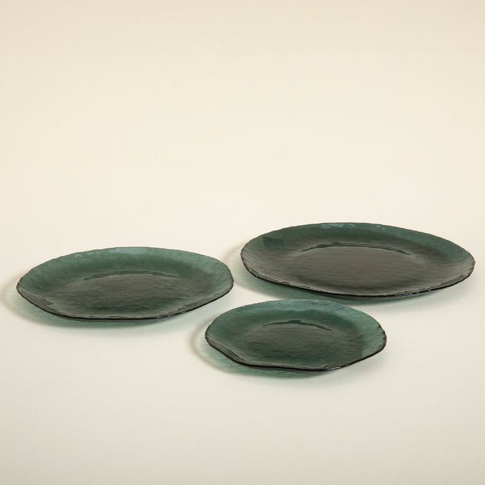 Dune Plate 28 cm Transparent