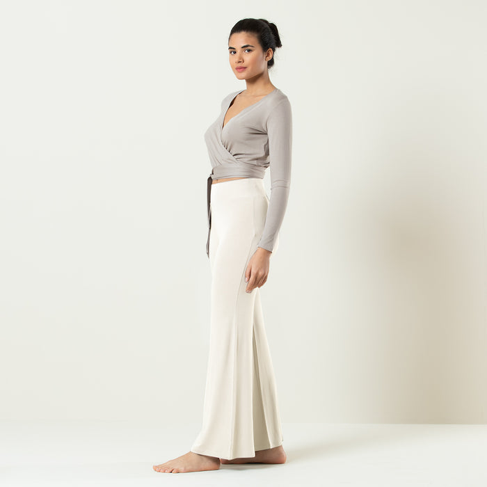 Loose Cut Trousers Ecru