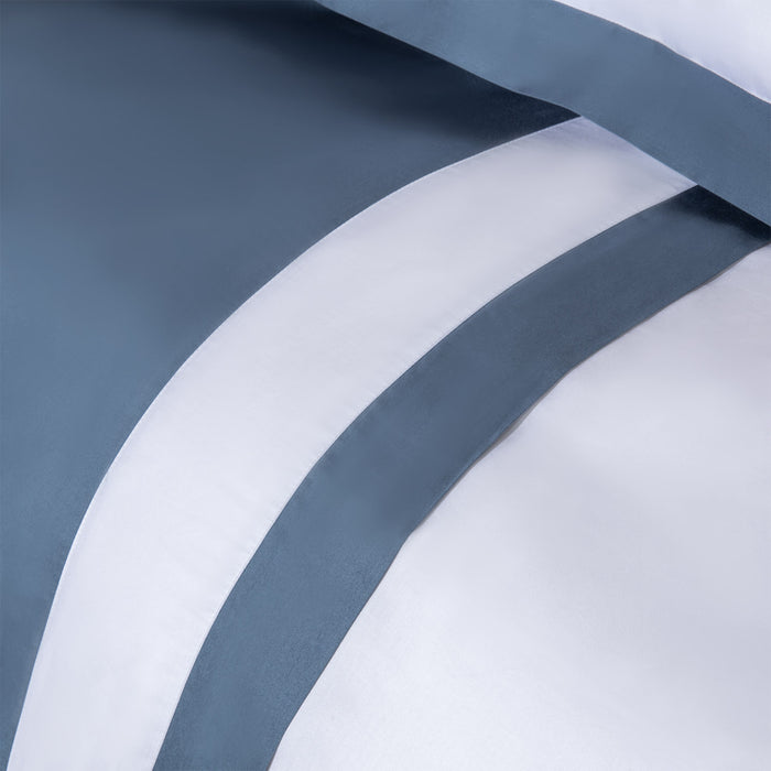 Camella Duvet Cover 200x220 cm White-Blue