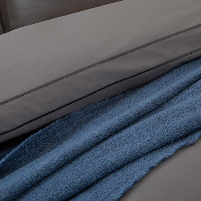 Farah Duvet Cover 230x220 cm Dark Grey
