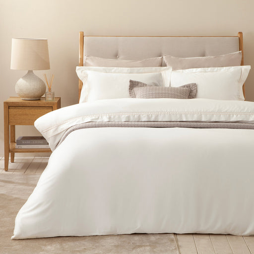 Glad Duvet Cover 260x220 cm Ecru/Stone