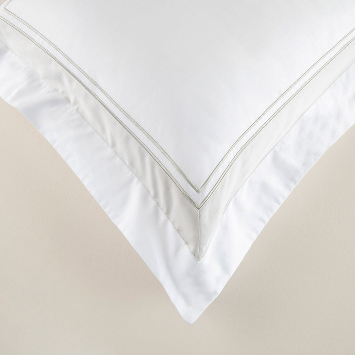 Adda Pillowcase White/Cool Grey
