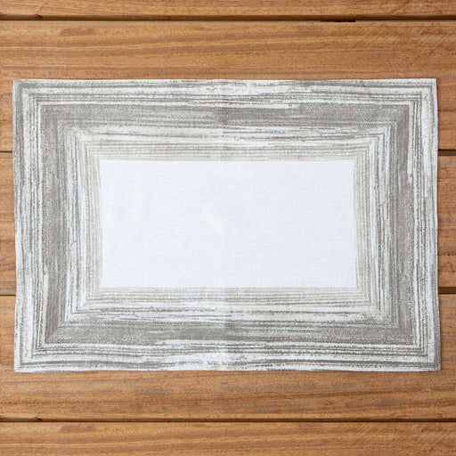 Baglıore Place Mat 35x50 cm White-Silver