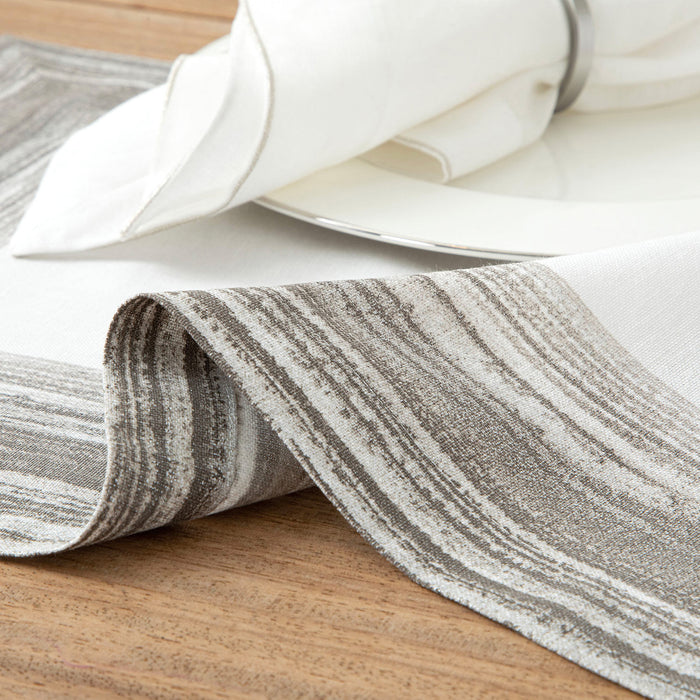 Baglıore Place Mat 35x50 cm White-Silver