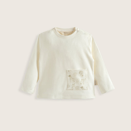 Safari Long Sleeve Tshirt Ecru
