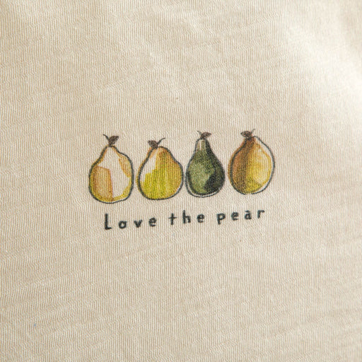 Pear Ruffled Tshirt Ecru