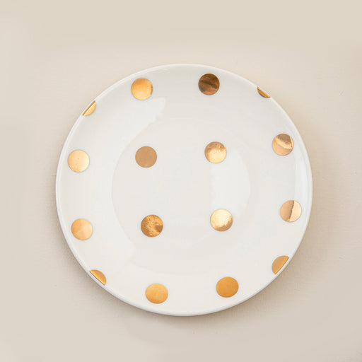 Lunares Gold Dessert Plate 19 cm STANDART